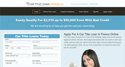 Desktop Screenshot of fresnotitleloan.com